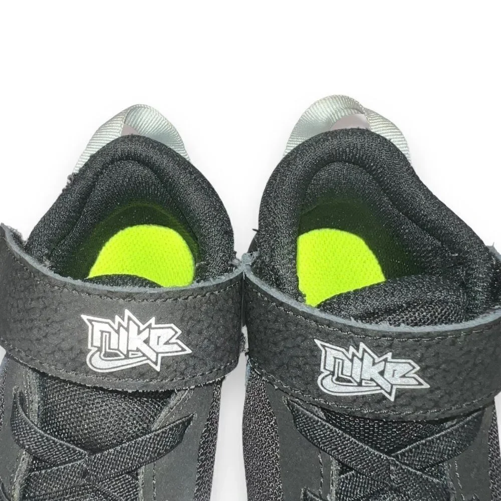 Nike Team Hustle D10 Black /‎ Silver CW6737-004 Toddler 7